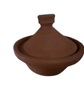 Terracotta Tagine Clay Berber Style From   Mountains D 23cm X H 17cm Deep 8cm