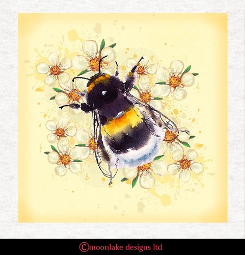 Bee fabric craft - ,