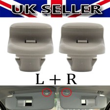 2Pcs Sun Visor Clip Holder