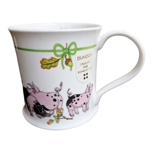Dunoon pottery mug - pottery, pigs