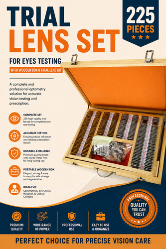 Trial lens set - trial,