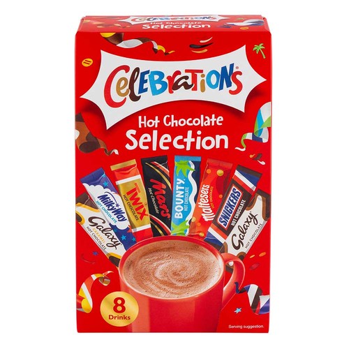 Celebrations hot chocolate - hot,