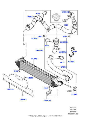 Land rover radiator grille - radiator,