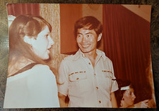 George Takei Sulu Star Trek Original Fan Photo Vintage