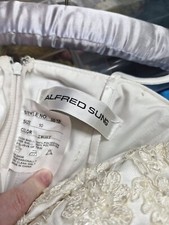 wedding dress size 10 alfred sung mermaid style