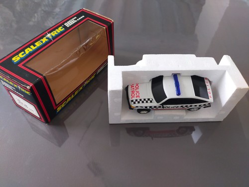 Scalextric police car - scalextric,