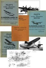 Flying Boat's Pilots Notes