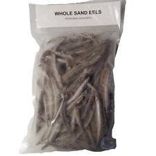 Sand Eels 1kg  Bulk Bag , frozen Sea fishing bait