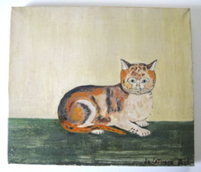 American Folk Art Painting of