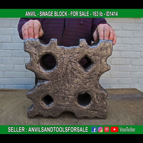 Anvil swage block - -,