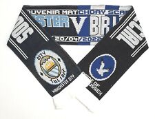Manchester City v Brighton & Hove Albion Football Match Scarf & Memorabilia