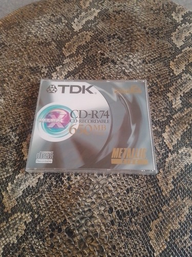 Tdk - cd-r, (metallic)