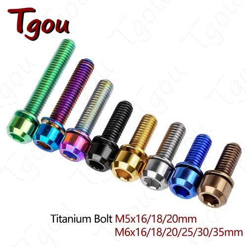 Tgou titanium bolt - m5/m6x16, 18