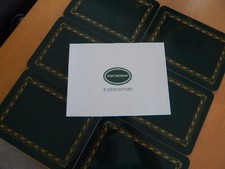 Boxed Set 6 Rectangular PORTMEIRION PLACEMATS Acanthus Green by JASON