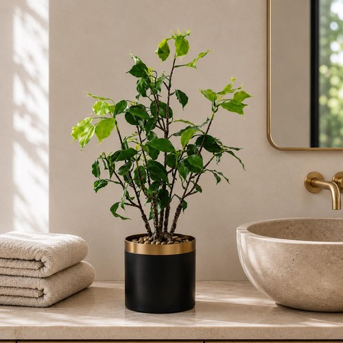 Artificial banyan bonsai - artificial, ficus