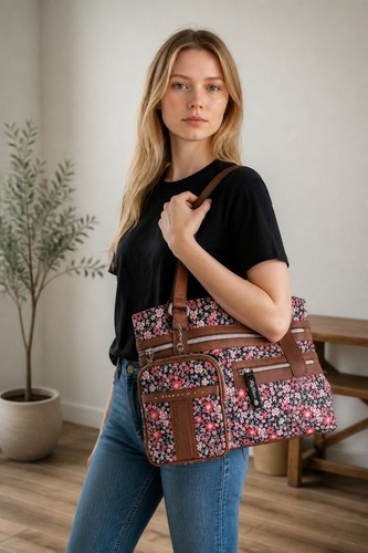 Lily bloom della tote bag - lily,