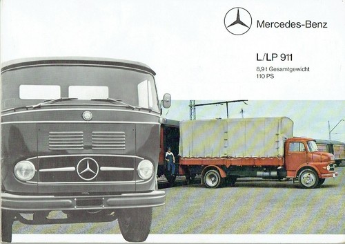 Mercedes benz truck 911 - mercedes, l/lp