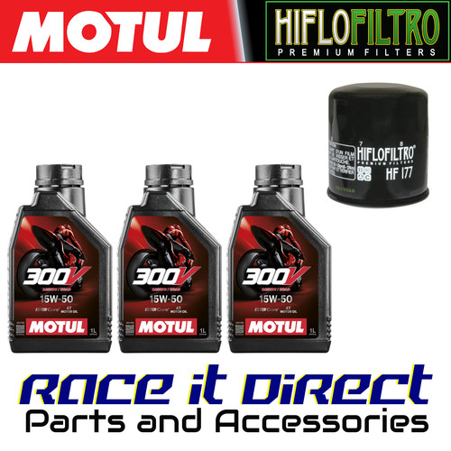Oil and filter - and, buell
