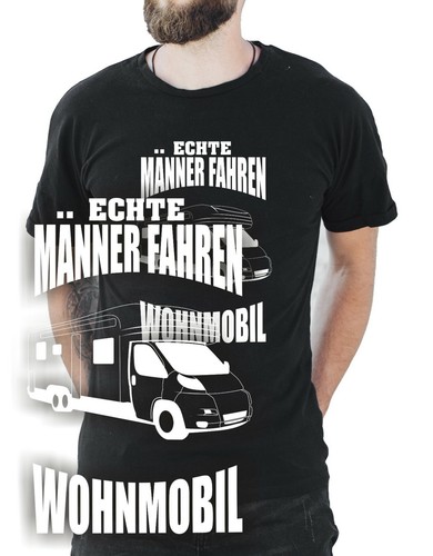 Real mens motorhome shirt - real,