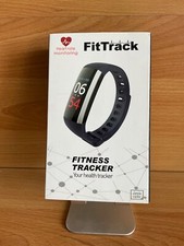 FitTrack Fitness Tracker, Pedometer, Sleep & Heart Rate Monitor (PURPLE)