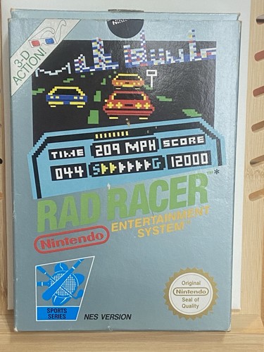 Nes rad racer - rad, game