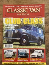 Classic Van And Pick Up Magazine April 2004 Vol 4 No 6