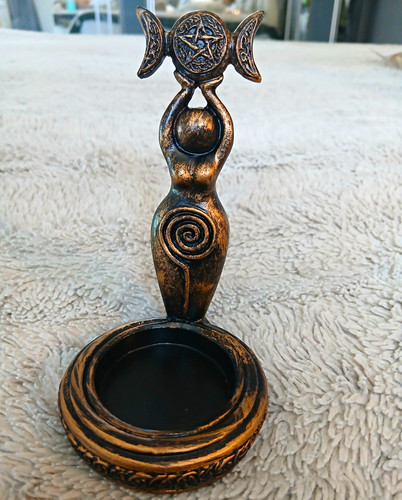 Gothic bronze triple - gothic, moon