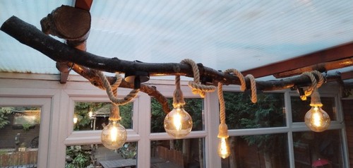 Real wood tree branch - wood, hanging