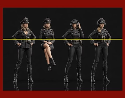 Scale german female tank - scale,