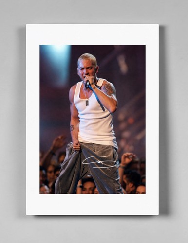 Eminem signed autograph photo - eminem,