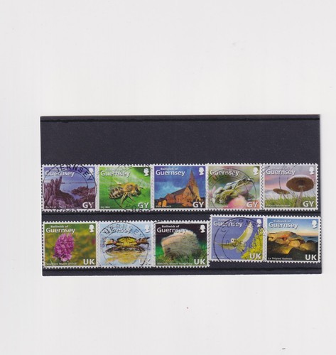 Collection guernsey stamp - of,