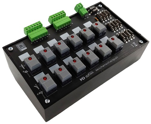 Turnout control switch panel - turnout,