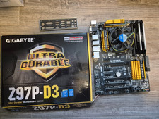 Gigabyte Z97P-D3 LGA1150 Motherboard i5 4590 Quad 3.7GHz 16GB RAM