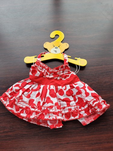 Build bear red and - a, white