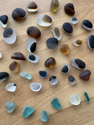 Seaham sea glass - sea,