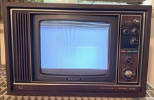 Vtg Sony Trinitron Color TV