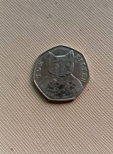 Tom kitten 2017 50p coin - 50p,