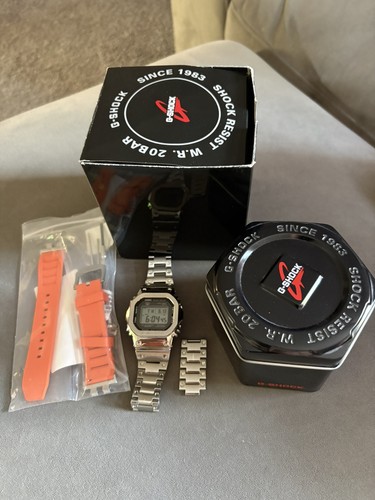 Casio shock gmw b5000 - casio, solar