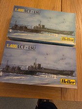 Heller 1.400 scale LCT - LSU model ships x 2 in original boxes Pre-owned