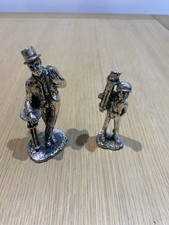 Royal Hampshire Pewter Figurines. Chimney Sweep And Boy. Original Box