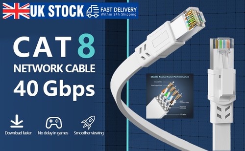 Rj45 cat8 network cable - 5m,