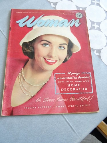Woman magazine feb 22nd 1958 - woman,