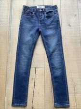 Top Man Spray On Blue Jeans Size W30 L30