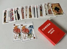 Pier Canosa - 1979 Deck of Erotic Playing Cards for Cortina Art Gallery, Milan