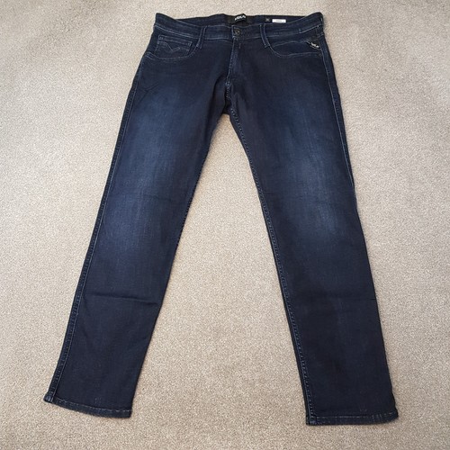 Replay mens jeans 34x30 blue - replay,