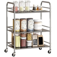 HOMCOM 3 Tier Kitchen Trolley