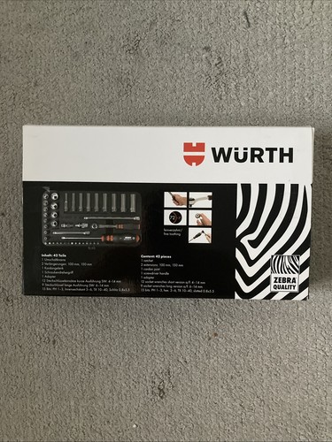 Wurth socket wrench set - wrench,
