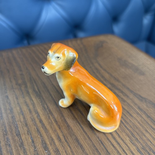 Vintage mid century - century, dachshund