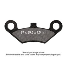 EBC M/cycle R Brake Pads Front