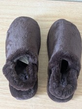 M&S Ladies Faux Fur Slippers